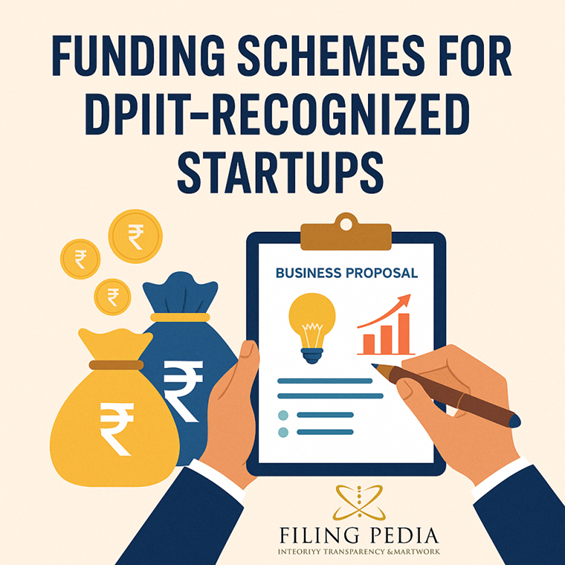 Funding Schemes for DPIIT Startups